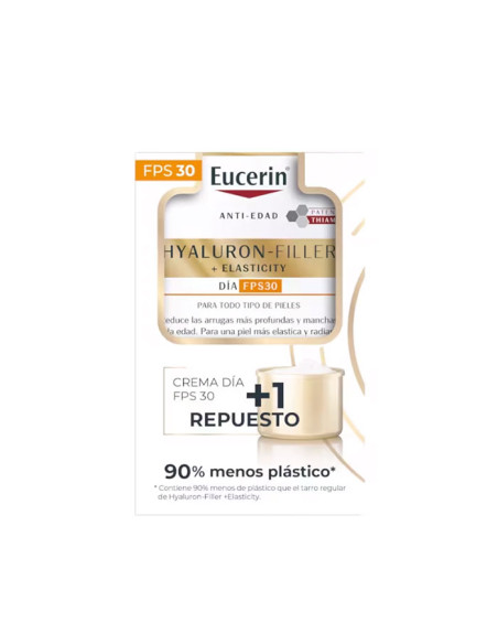 Eucerin Hyaluron-filler + Elasticity Día Fps30 50 ml + Recarga
