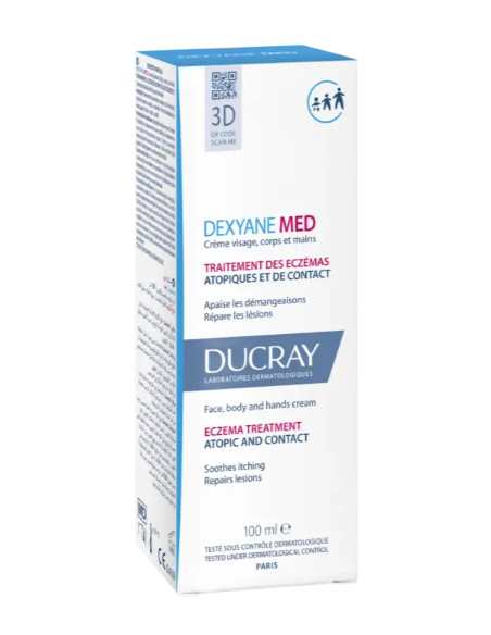 Ducray Dexyane Med Crema Reparadora Calmante, 100 Ml