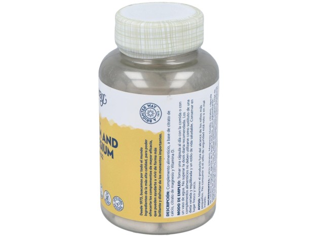 Solaray Calcium And Magnesium 90Cáps