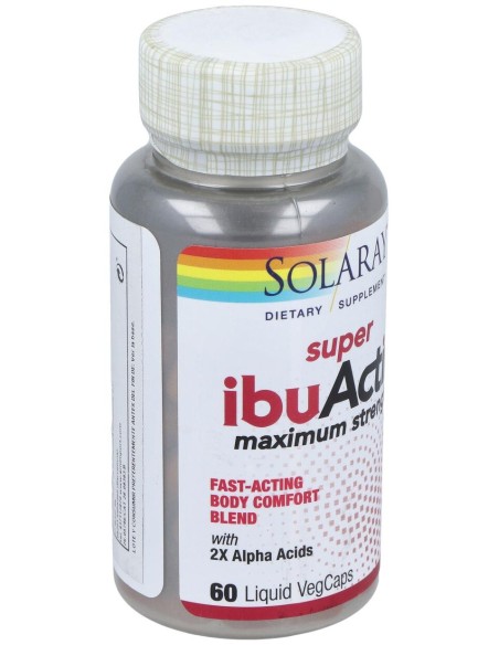 Solaray Super Ibuactin Antiinflamatorio 60 Cáps