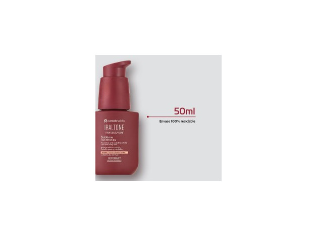 Iraltone Sublime Hair Repair Oil 1 Botella 50 ml
