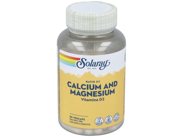 Solaray Calcium And Magnesium 90Cáps