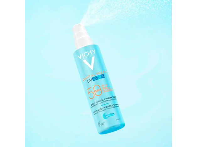 Vichy Solar Cuerpo UV Aqua Spray Spf50+200 ml