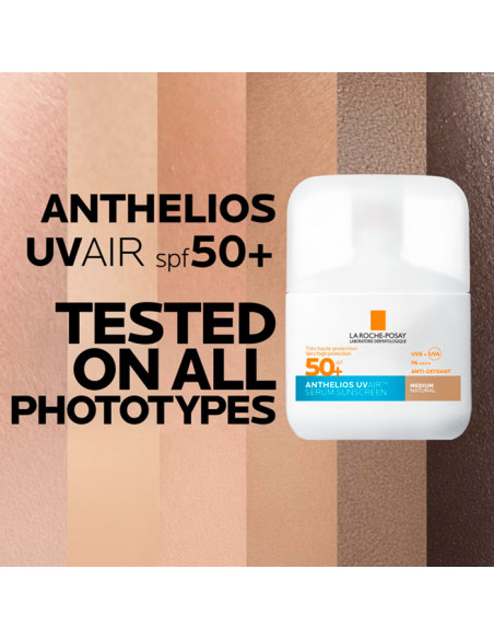 Anthelios Cara Uvair SPF 50+50 ml Color Medium