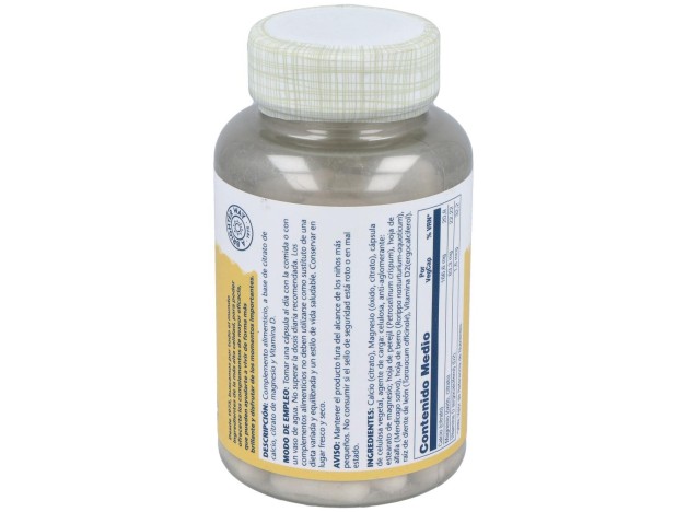 Solaray Calcium And Magnesium 90Cáps