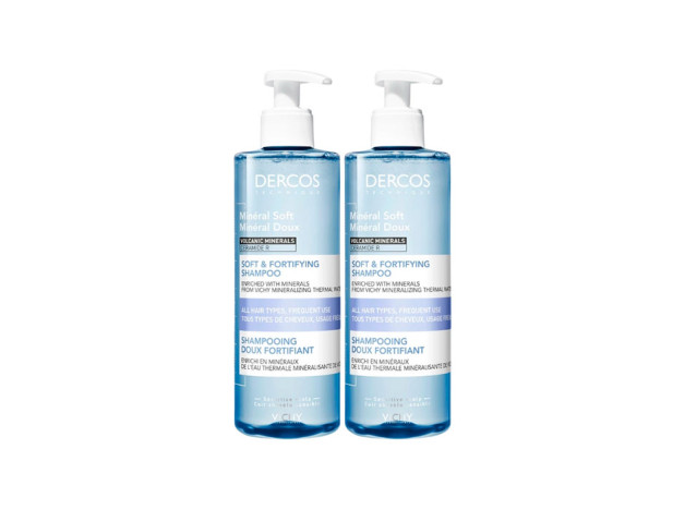 Vichy Dercos Duplo Champú Mineral 2X400 ml