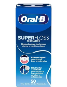 Oral B Super Floss Hilo 50 U
