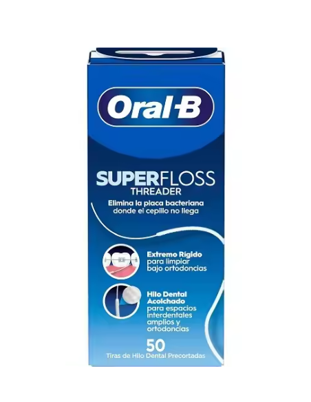 Oral B Super Floss Hilo 50 U