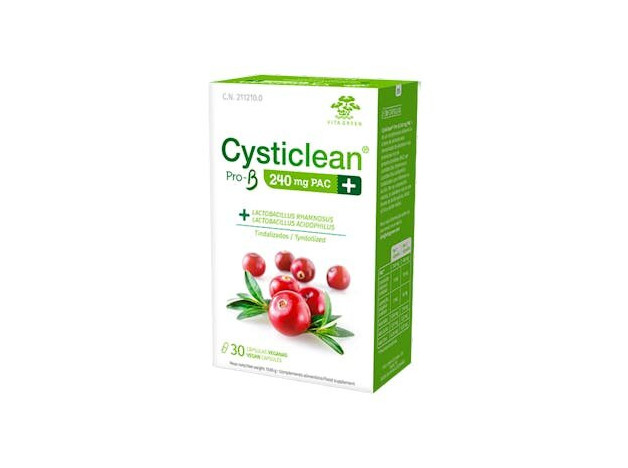 Cysticlean Pro-B 240 mg Pac 30 Cápsulas