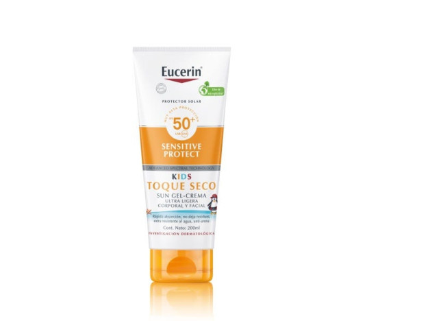 Eucerin Solar Kids Cuerpo Toque Seco Gel-Cream FPS 50+ 200 ml