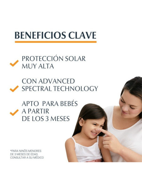 Eucerin Solar Kids Cuerpo Toque Seco Gel-Cream FPS 50+ 200 ml