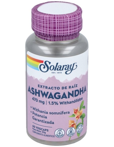 Ashwagandha 470 Mg - 60 Vegcaps