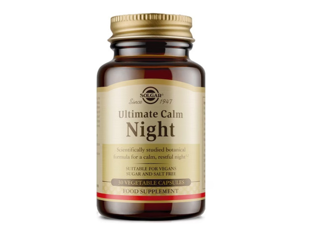 Solgar Ultimate Calm Night 30 Cápsulas Vegetales