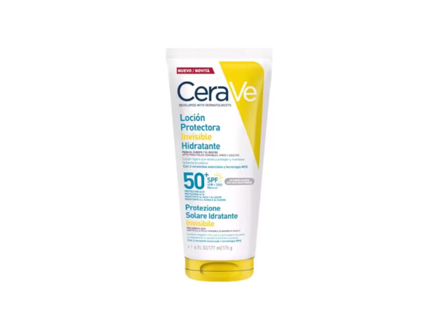 CeraVe Solar Cuerpo Loción Invisible Hidratante...