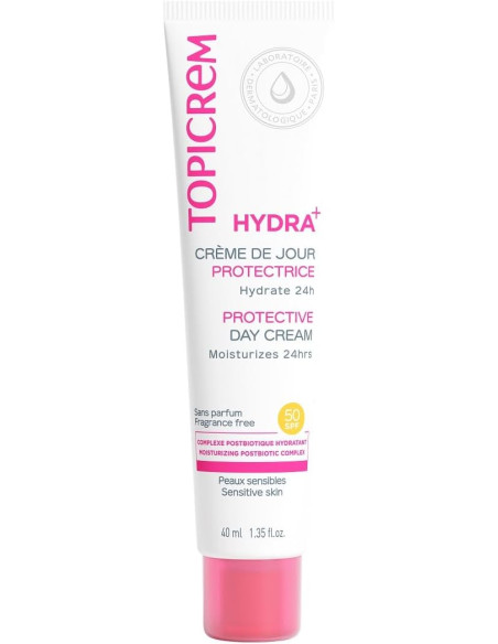 Topicrem Hydra+ Crema Protectora de Día SPF 50 40 ml
