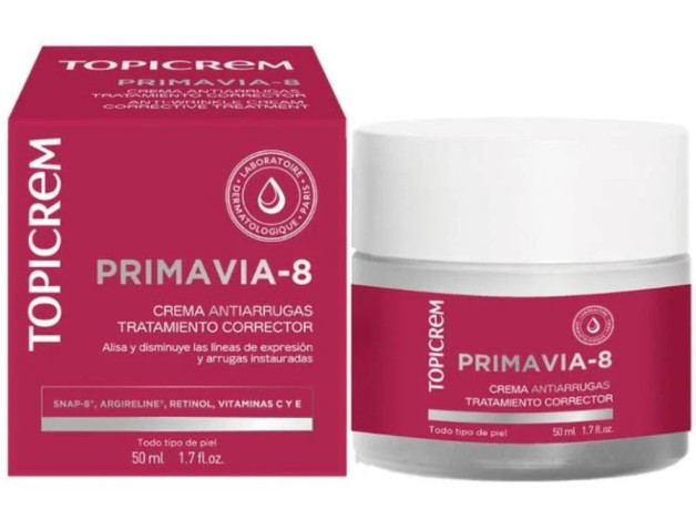 Topicrem Primavia 8 Crema Antiarrugas 40 ml