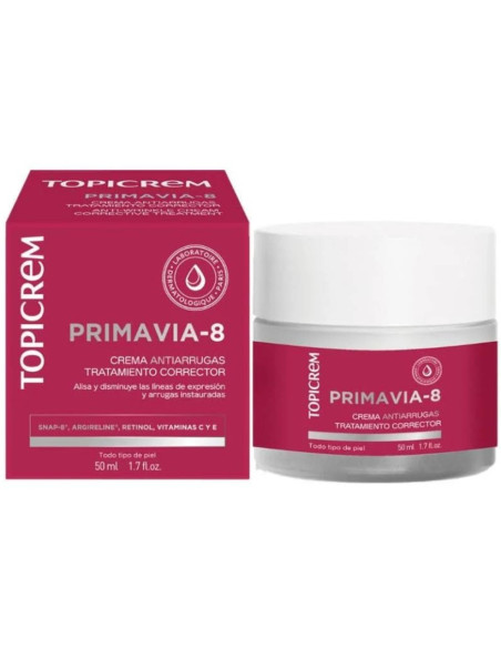 Topicrem Primavia 8 Crema Antiarrugas 40 ml