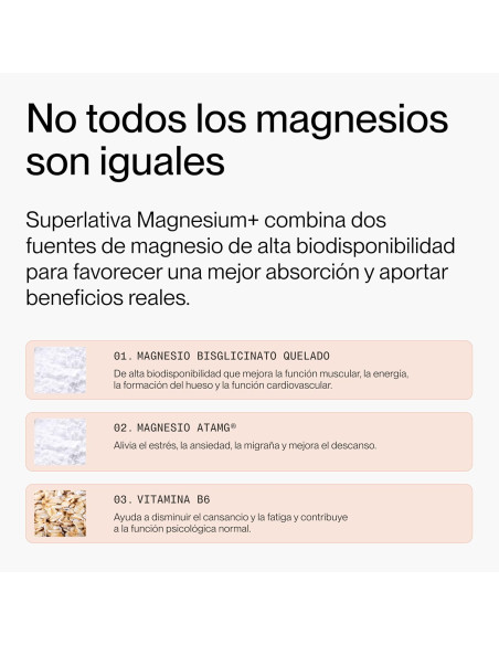Superlativa Magnesium+ 60 Cápsulas
