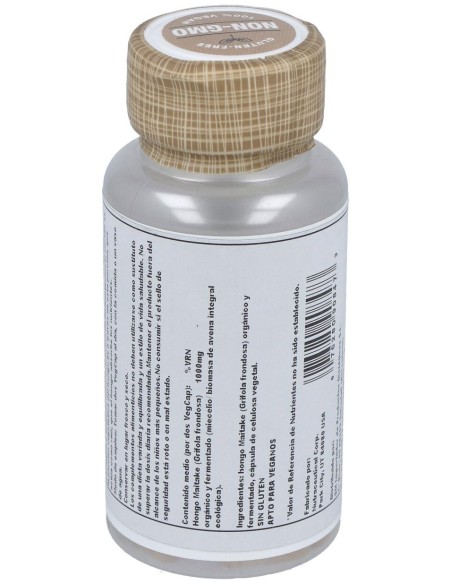 Solaray Maitake Fermentado 60Caps