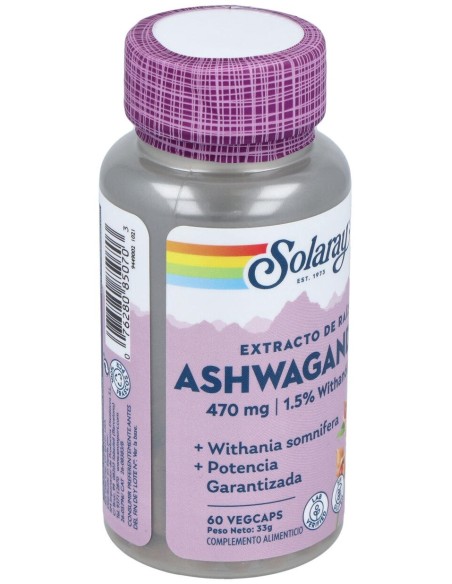 Ashwagandha 470 Mg - 60 Vegcaps