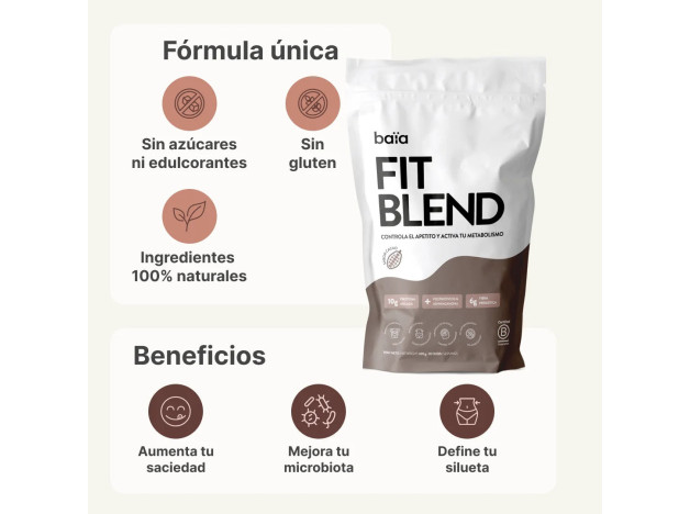 Baia Fit Blend Cacao 600 g 30 Dosis