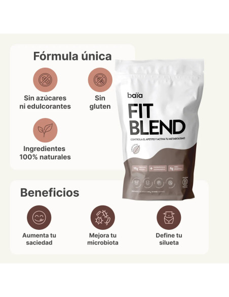 Baia Fit Blend Cacao 600 g 30 Dosis