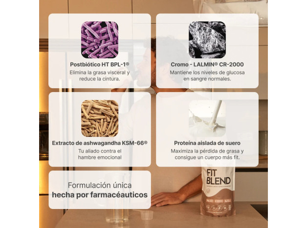 Baia Fit Blend Cacao 600 g 30 Dosis