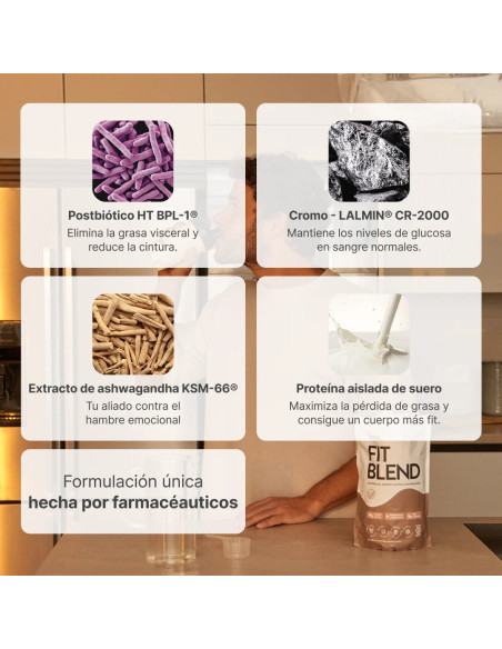 Baia Fit Blend Cacao 600 g 30 Dosis