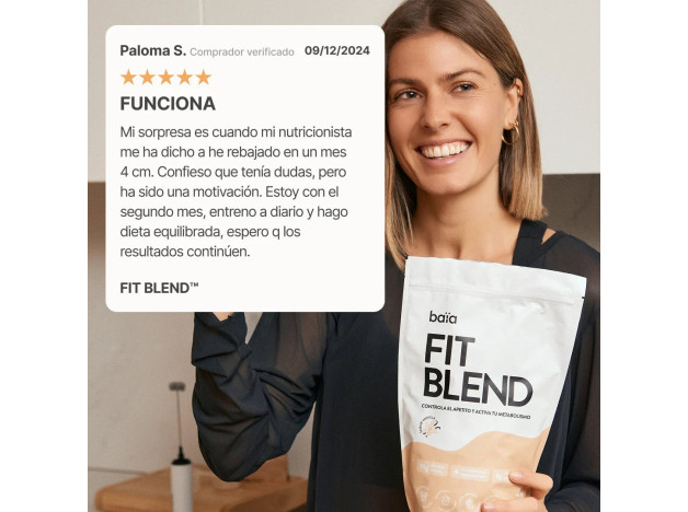 Baia Fit Blend Vainilla 600 g 30 Dosis