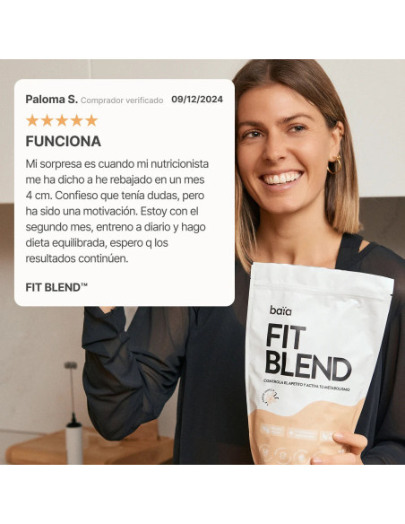 Baia Fit Blend Vainilla 600 g 30 Dosis