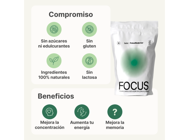 Baia Focus Creamer 150 g 30 Porciones