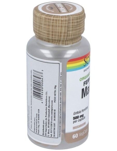 Solaray Maitake Fermentado 60Caps