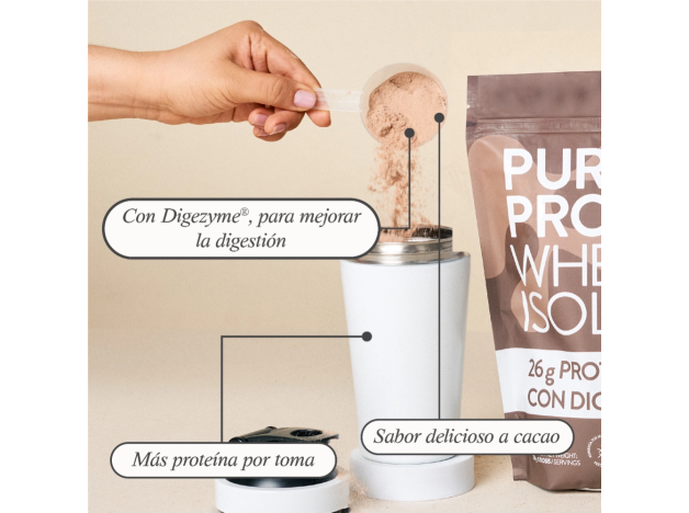 Baia Pure Protein Whey Isolate Cacao 750 g 25...