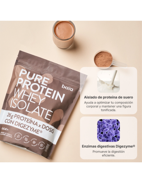 Baia Pure Protein Whey Isolate Cacao 750 g 25 Dosis