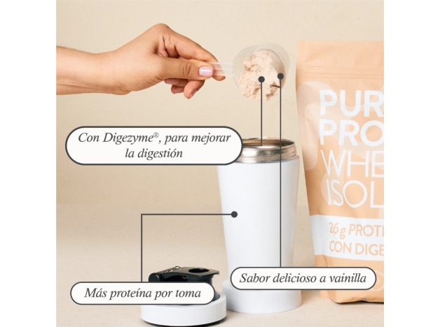 Baia Pure Protein Whey Isolate Vainilla 750 g...