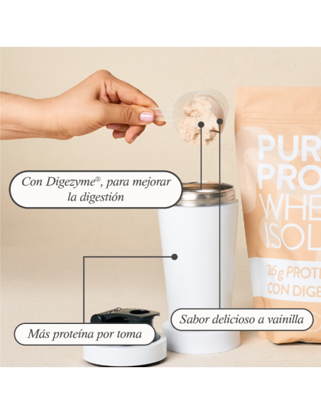 Baia Pure Protein Whey Isolate Vainilla 750 g 25 Dosis