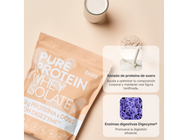 Baia Pure Protein Whey Isolate Vainilla 750 g...
