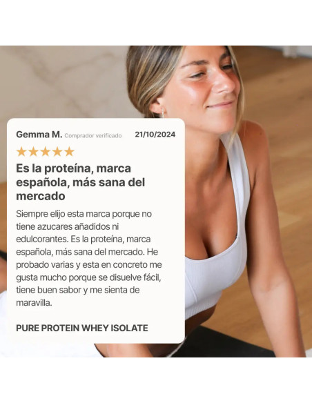 Baia Pure Protein Whey Isolate Vainilla 750 g 25 Dosis