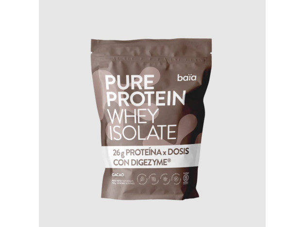 Baia Pure Protein Whey Isolate Cacao 750 g 25...