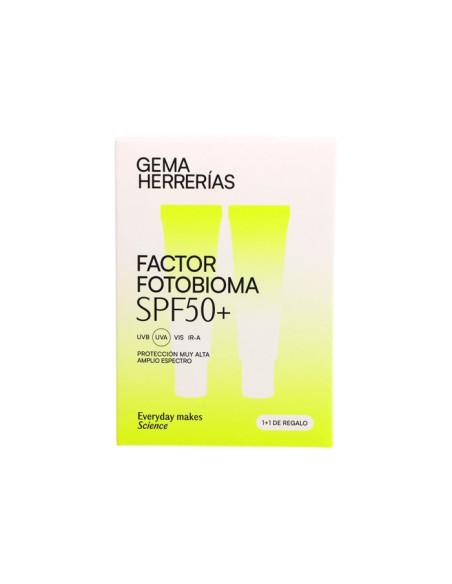 GH Factor Fotobioma FPS 50+protección Muy Alta 50+50 ml Crema-Gel Duplo