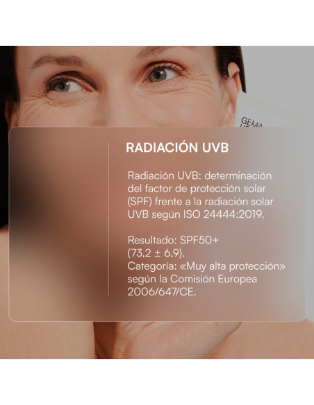 GH Factor Fotobioma FPS 50+protección Muy Alta 50+50 ml Crema-Gel Duplo