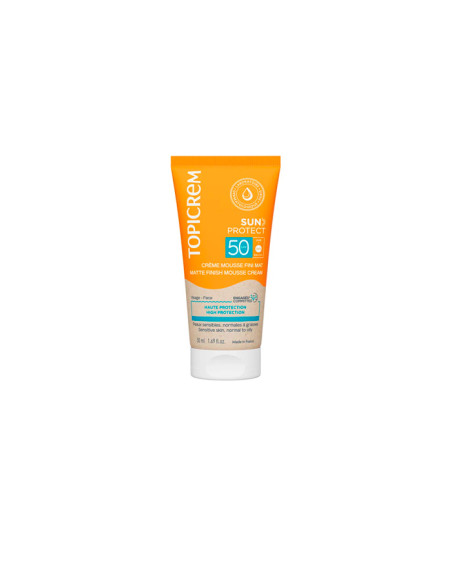 Topicrem Solar Cara Crema Mousse SPF50 50 ml
