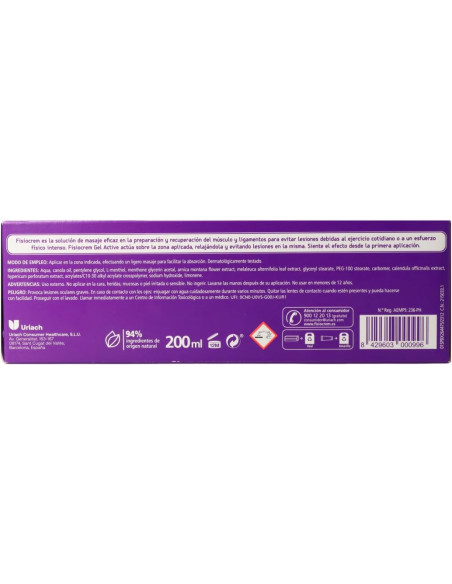 Fisiocrem Gel Active 3x200 ml ¡Triplo!