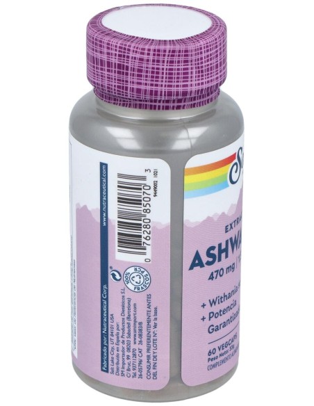 Ashwagandha 470 Mg - 60 Vegcaps