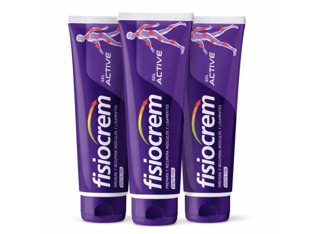 Fisiocrem Gel Active 3x200 ml ¡Triplo!