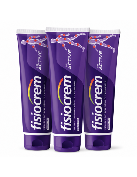 Fisiocrem Gel Active 3x200 ml ¡Triplo!