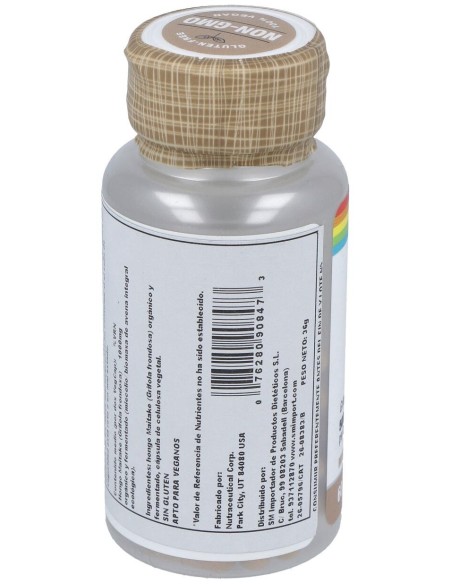 Solaray Maitake Fermentado 60Caps
