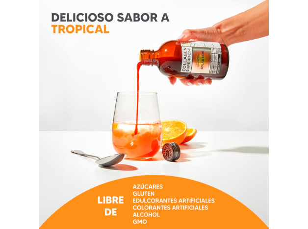 Collagen Superdose Solar Skin 300 ml Sabor...