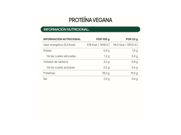 IVB Proteína Vegana 20 Dosis