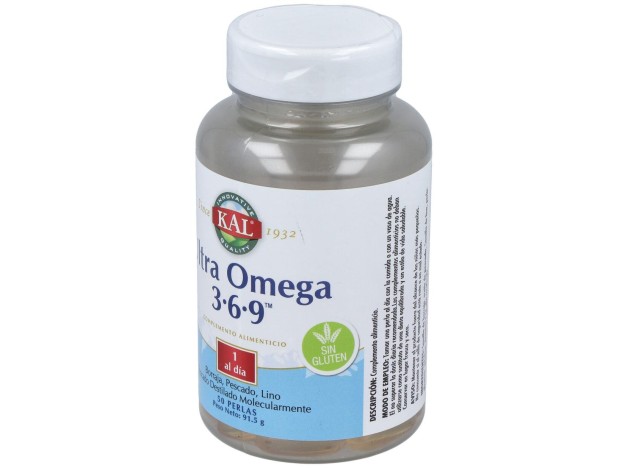 Kal Ultra Omega 3-6-9 50 Perlas
